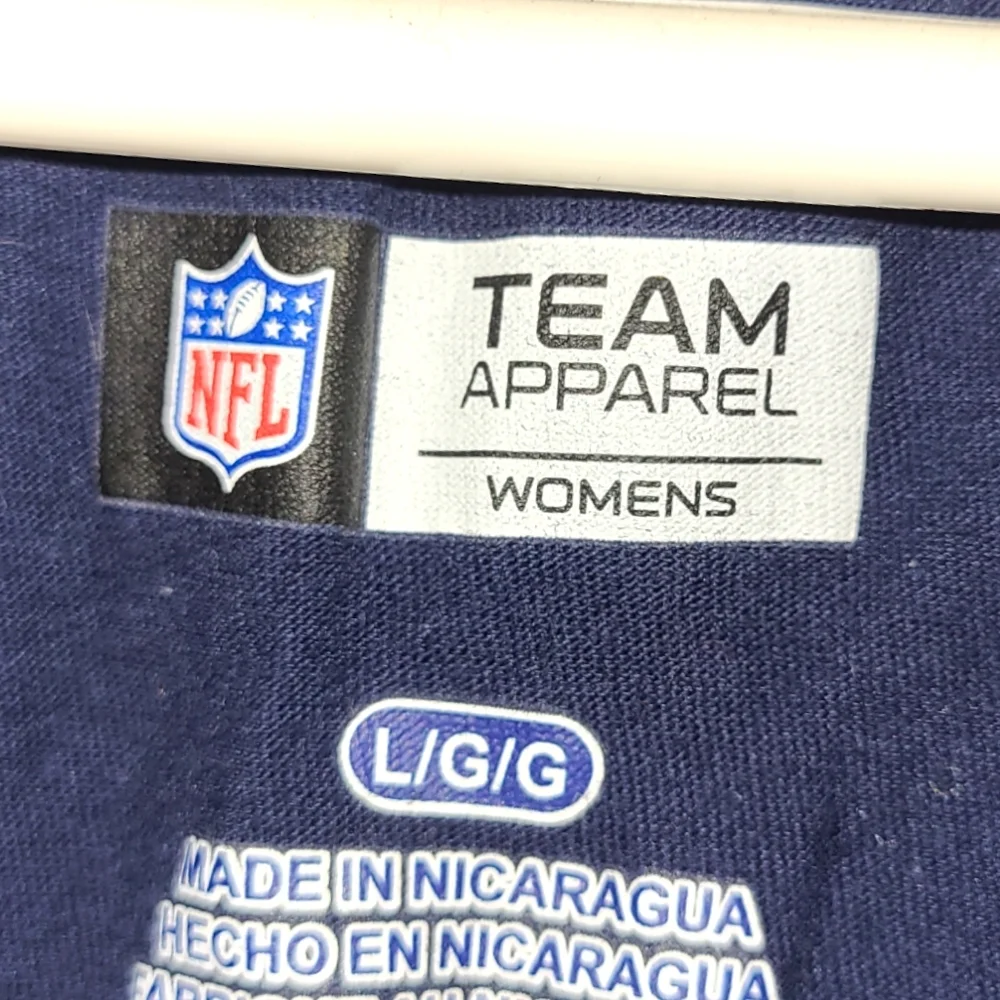 NFL Women's Denver Colorado Broncos Football top large EUC